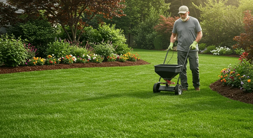 Lawn care tips for maintaining a lush green yard year-round.

